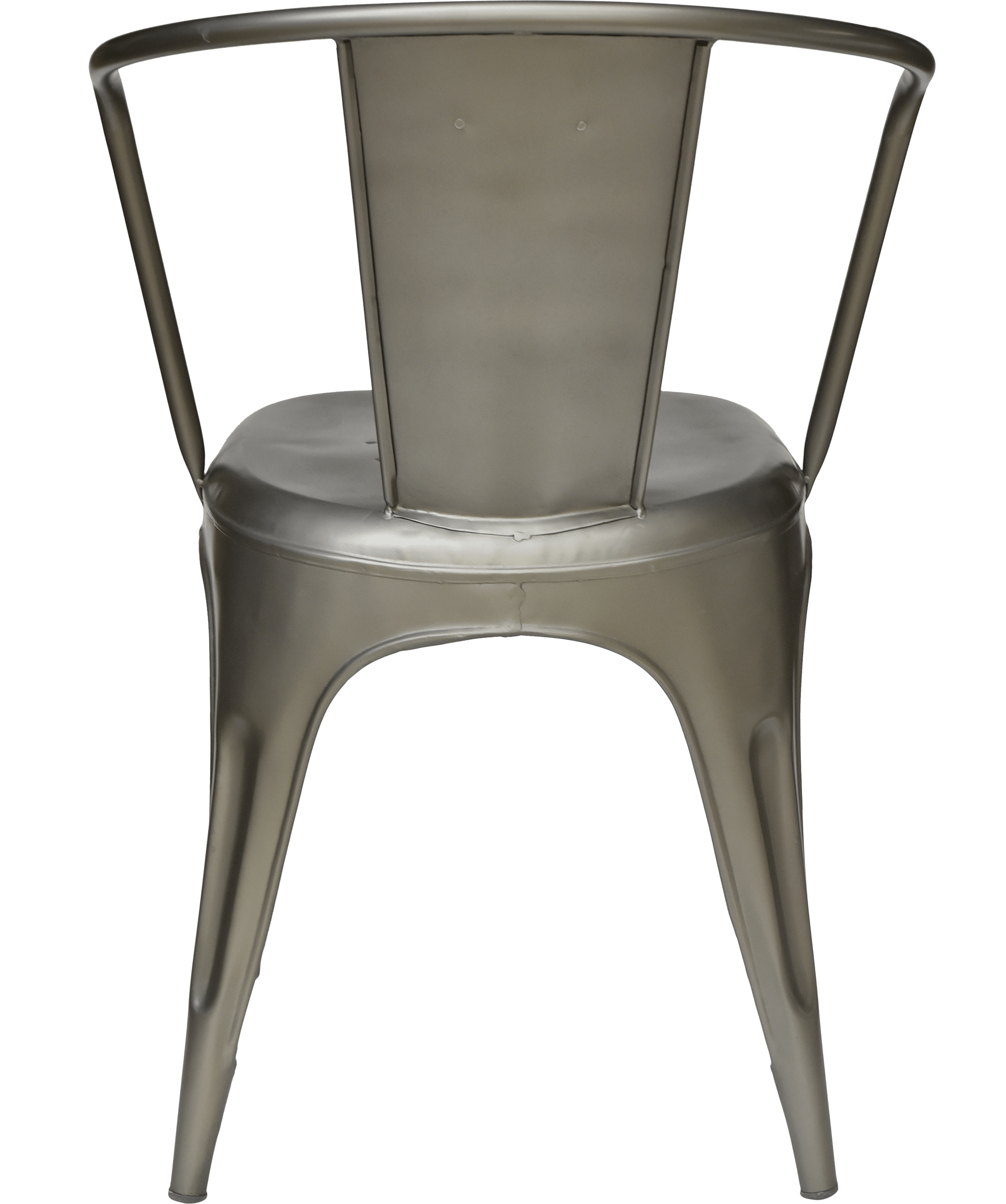 Spisebordsstol armlæn - mat jern - Miomio.dk